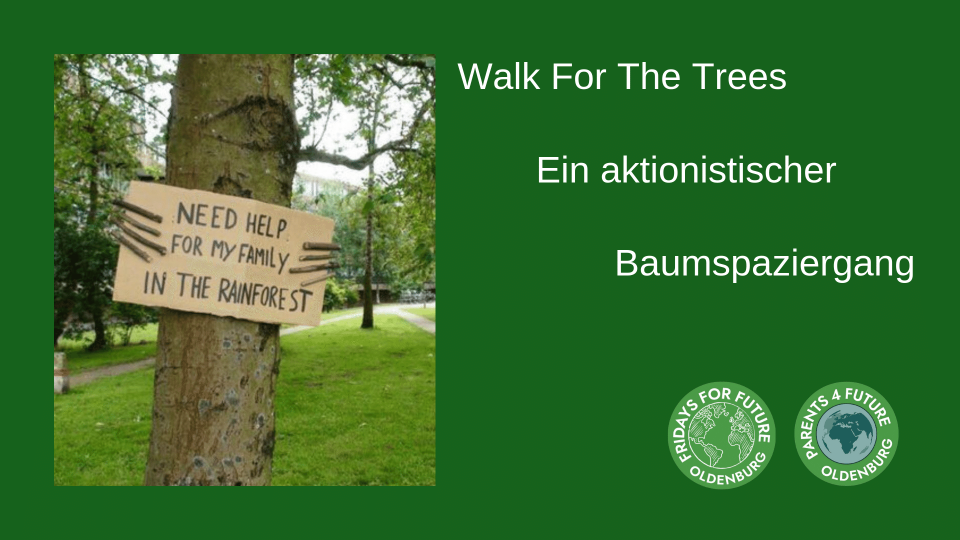 Bild zu Walk For The Trees - Ein aktionistischer Baumspaziergang mit Start Julius-Mosen-Platz